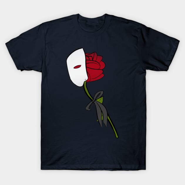 Phantom Rose T-Shirt by LavieJoelle